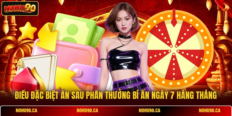 Điều đặc biệt ẩn sau phần thưởng bí ẩn ngày 7 hàng tháng