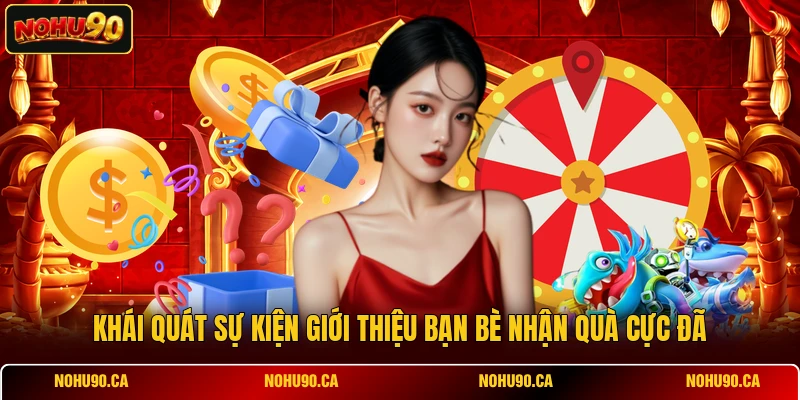 Khái quát sự kiện giới thiệu bạn bè nhận quà cực đã